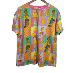 Wild Rich Kids T-Shirt Adult Size Large Disney Princess Belle Jasmine Tiana